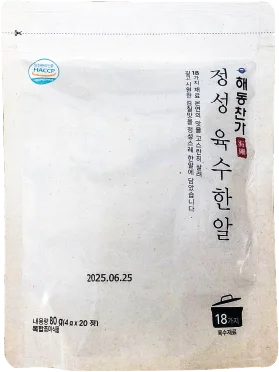 정성 한 알 (고체 육수)