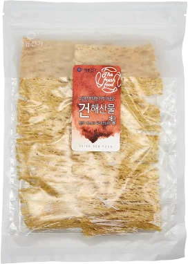 땅콩버터 구이 오징어