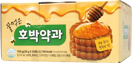 꿀먹은 호박 약과